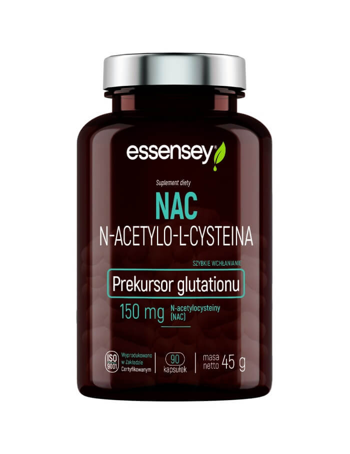 NAC N-acetylo-L-cysteina | Essensey | Aminokwas prekursor glutationu