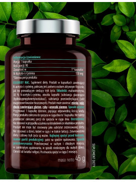 NAC N-acetylo-L-cysteina | Essensey | Aminokwas prekursor glutationu