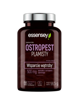 Ostropest plamisty w 90 kapsułkach | Essensey | Na trawienie