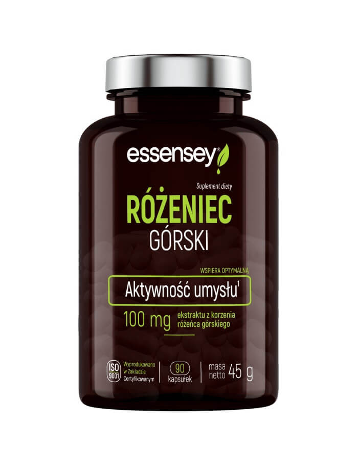 Różeniec Górski w 90 kapsułkach | Essensey | Aktywność umysłu