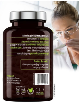 Różeniec Górski w 90 kapsułkach | Essensey | Aktywność umysłu