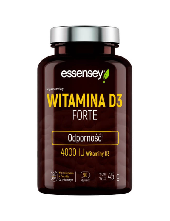 Witamina D3 Forte | Essensey | Odporność Zęby Kości