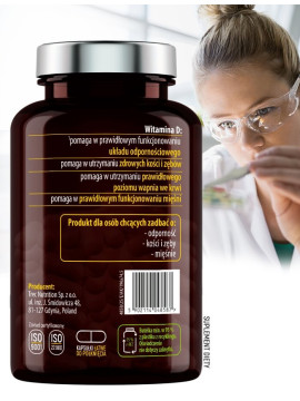 Witamina D3 Forte | Essensey | Odporność Zęby Kości