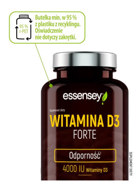 Witamina D3 Forte | Essensey | Odporność Zęby Kości