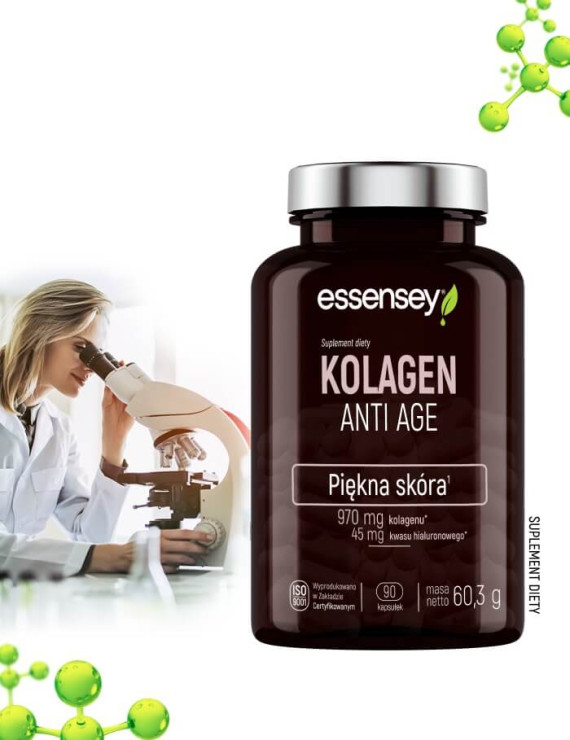 Kolagen Anti Age + Pillbox | Essensey | Skóra włosy paznokcie