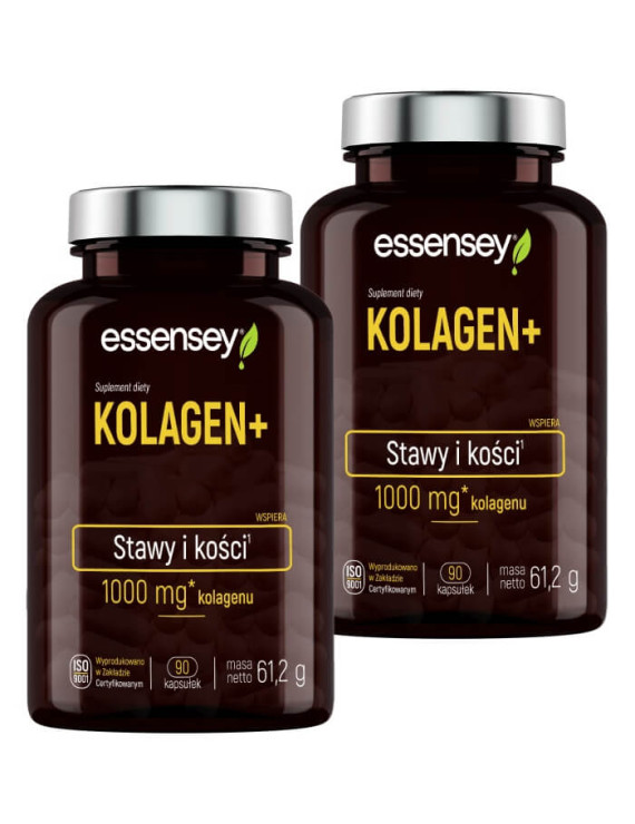 Zestaw Kolagen + w dwóch opakowaniach | Essensey | Suplement na stawy