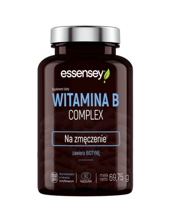Witamina B Complex | Essensey | Zmęczenie skóra włosy odporność