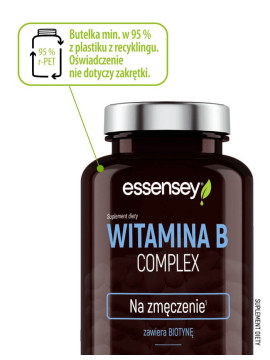 Witamina B Complex | Essensey | Zmęczenie skóra włosy odporność