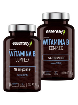 Zestaw Witamina B Complex w 2 opakowaniach | Essensey | Na zmęczenie