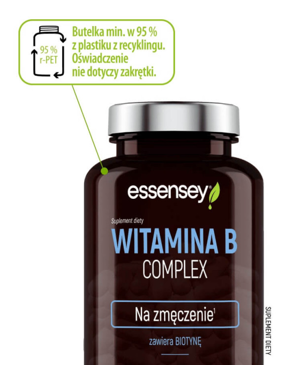 Zestaw Witamina B Complex w 2 opakowaniach | Essensey | Na zmęczenie