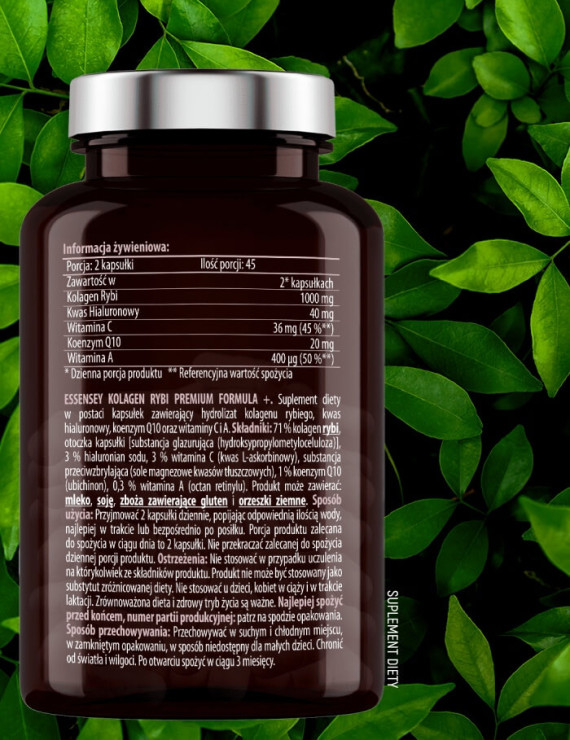 Kolagen Rybi Premium Formula+ | Essensey | Piękna skóra