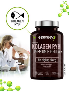 Biotyna, Skrzyp + Cynk i Kolagen Rybi Premium Formula+ | Essenesy