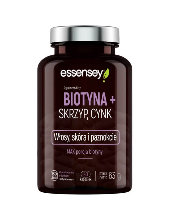 Biotyna, Skrzyp + Cynk i Kolagen Rybi Premium Formula+ | Essenesy