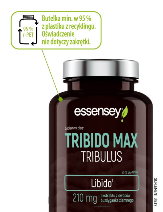 Tribido Max Tribulus w 90 kapsułkach | Essensey | Potencja libido