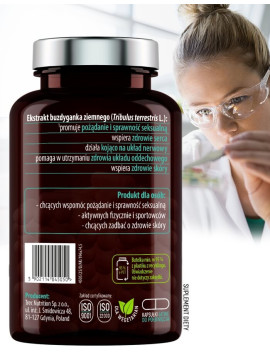 Tribido Max Tribulus w 90 kapsułkach | Essensey | Potencja libido