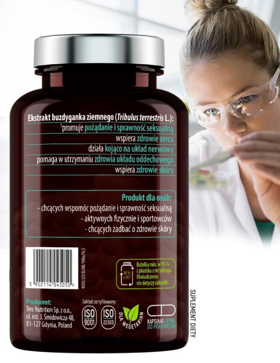 Tribido Max Tribulus w 90 kapsułkach | Essensey | Potencja libido