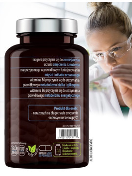 Magnez+B6 i Ashwagandha Forte | Essensey | Stres serce kości