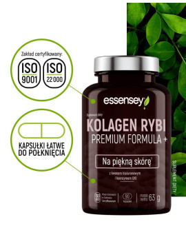 Kolagen Rybi i Witamina D3 Forte | Essensey | Skóra i odporność