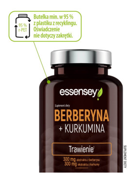 Berberyna + Kurkumina i Ostropest Plamisty | Essensey | Wątroba