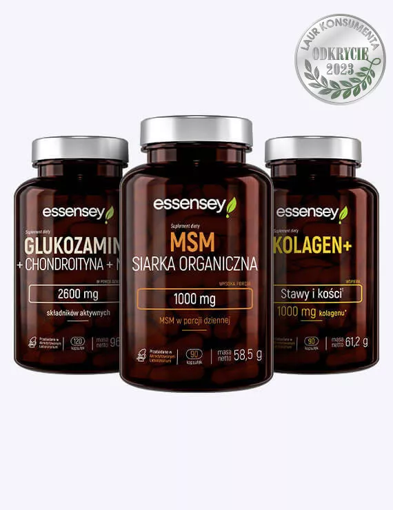 Kolagen MSM i Glukozamina od Essensey