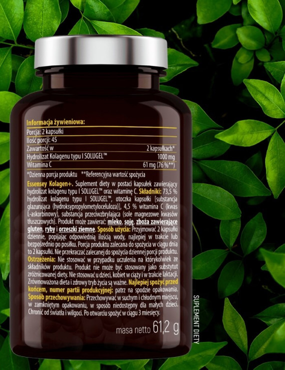 Kolagen+ i Boswellia Serraata | Essensey | Suplementy na stawy