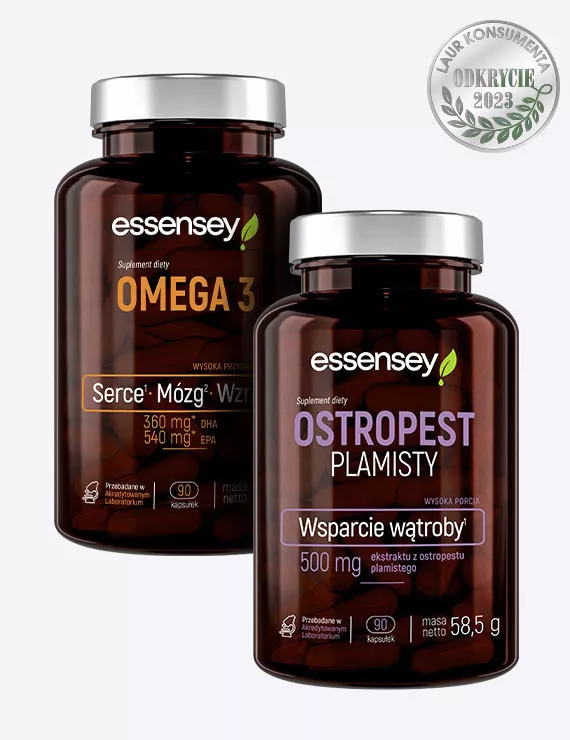 Omega 3 i Ostropest Plamisty Essensey