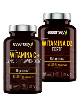 Witaminy C i D3 | Essensey | Odporność