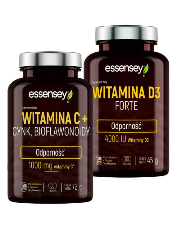 Witaminy C i D3 | Essensey | Odporność