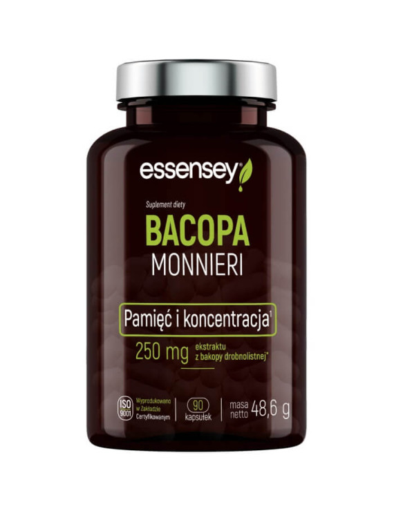 Bacopa Monnieri | Essensey | Koncentracja pamięć