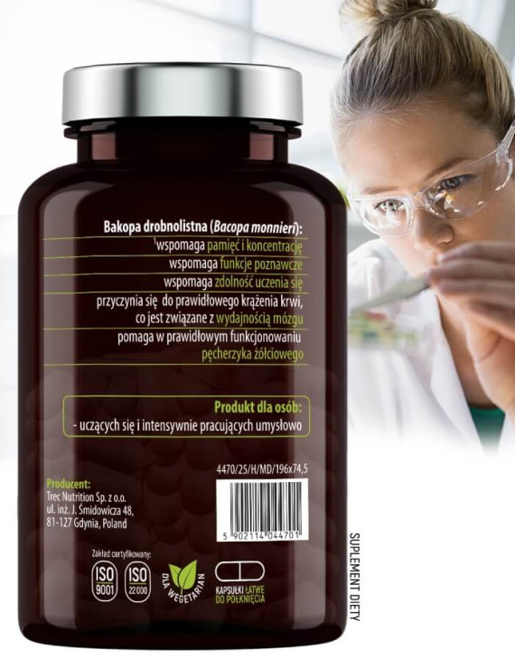 Bacopa Monnieri | Essensey | Koncentracja pamięć Bacopa Monnieri | Essensey | Koncentracja pamięć