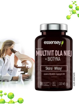 Kolagen Rybi + Multivit Dla Niej | Essesney | Suplementy dla Kobiet