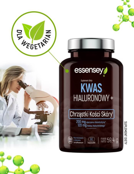 Kolagen Rybi Forte 2200 Kwas hialuronowy Koenzym Q10 | Essensey