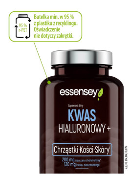 Kolagen + Kwas Hialuronowy + MSM + Pillbox | Essensey | Stawy skóra