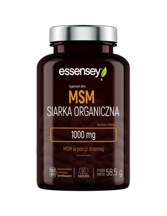 Kolagen + Kwas Hialuronowy + MSM + Pillbox | Essensey | Stawy skóra