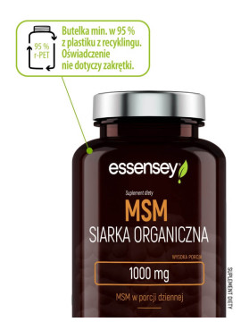 Kolagen + Kwas Hialuronowy + MSM + Pillbox | Essensey | Stawy skóra