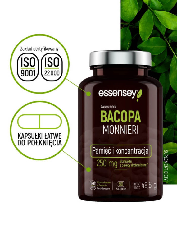 Zestaw Bacopa Monnieri i Różeniec Górski | Essensey | wsparcie umysłu Zestaw Bacopa Monnieri i Różeniec Górski | Essensey | wsparcie umysłu