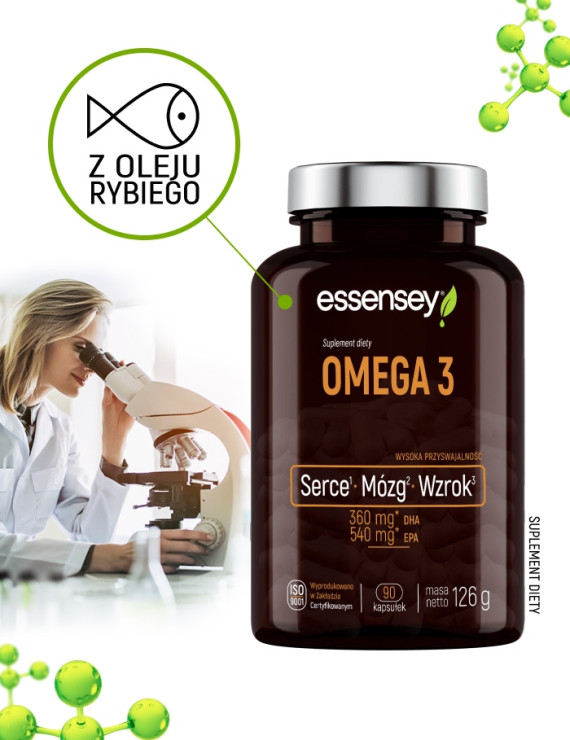 Omega 3 i Luteina Forte | Essensey | Suplementy na wzrok Omega 3 i Luteina Forte | Essensey | Suplementy na wzrok