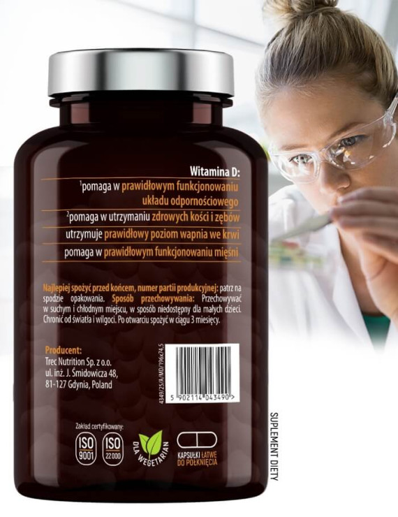 Magnez + Cynk + B6 i Witamina D3