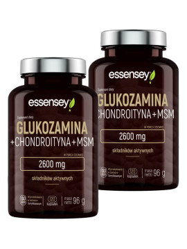 Zestaw Glukozaminy w dwóch opakowaniach | Essensey | Na stawy