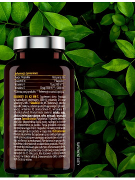 Zestaw witaminy D3 K2 MK-7 w dwóch opakowaniach | Essensey | Witaminy i minerały