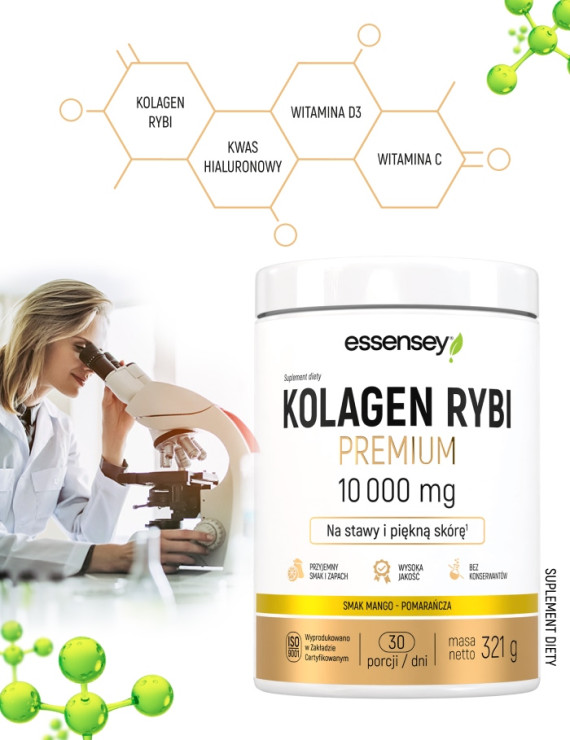 Kolagen Rybi Premium i Biotyna od Essensey