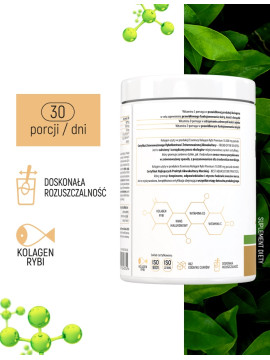 Kolagen Rybi Premium Smak Zielona Herbata  | Essensey | Piękna skóra