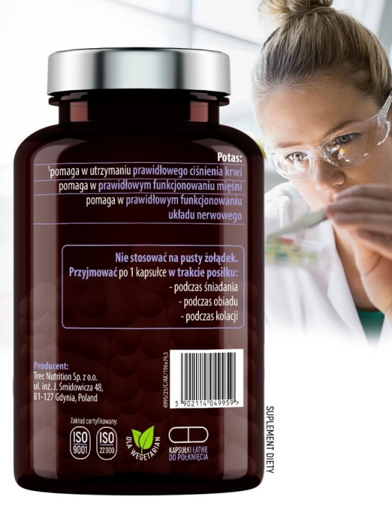 Potas Cytrynian i Selen Pro Forte Pillbox | Essensey | Ciśnienie krwi