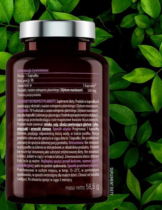 Omega 3 i Ostropest Plamisty | Essensey | Serce i wątroba