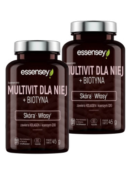 Multivit Dla Niej + Biotyna | Essensey | Włosy, skóra