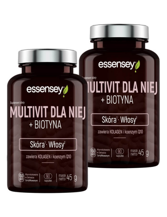 Multivit Dla Niej + Biotyna | Essensey | Włosy, skóra
