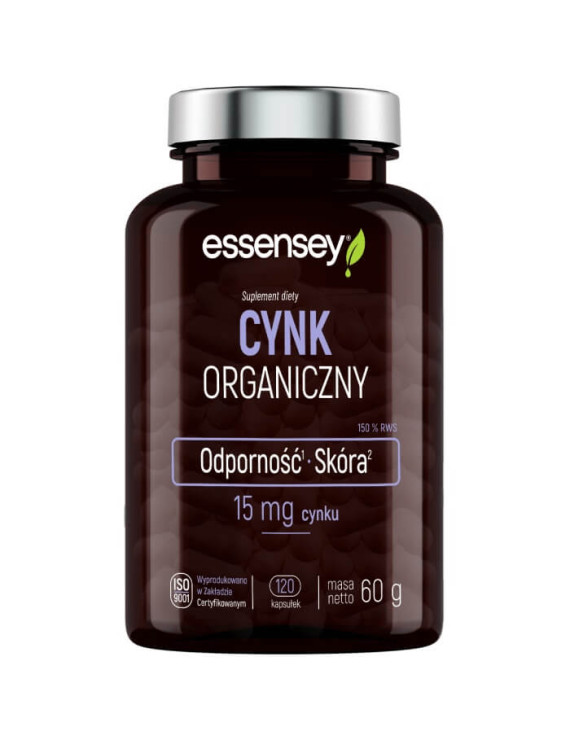 D3 K2 MK-7 i Cynk Organiczny | Essensey | Wsparcie odporności