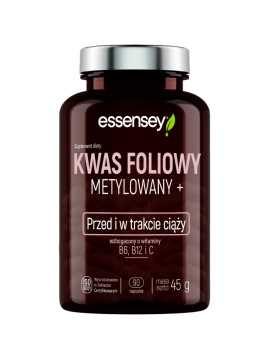 Kwas Foliowy Metylowany + w 90 kapsułkach