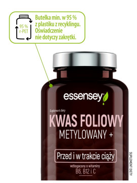 Kwas Foliowy Metylowany + w 90 kapsułkach