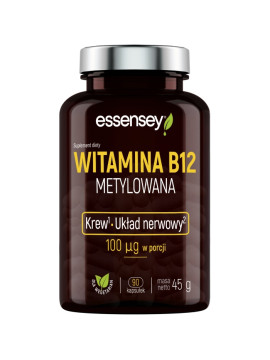 Witamina B12 Metylowana w 90 kapsułkach